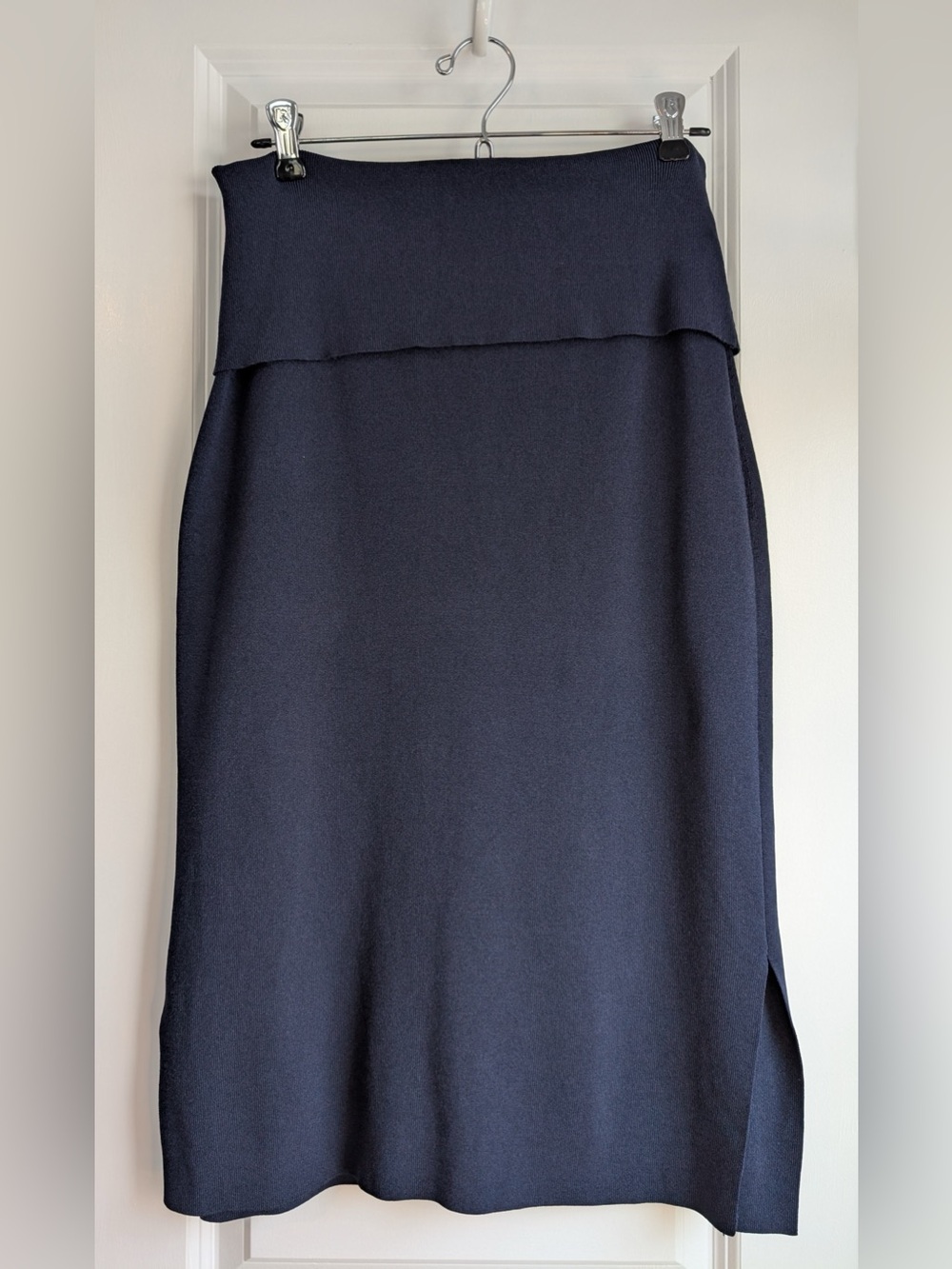 MM LaFleur Women’s Harlem Skirt Navy Blue Size Large